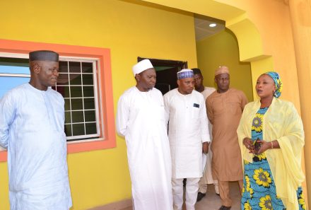 Inspection of facilities at the newly built FULafia Academy and MIS building