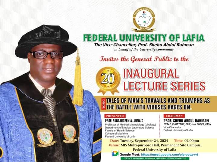 FULafia Inaugural Lecture Series No. 20th