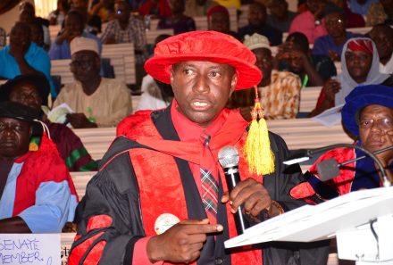 Prof. Terlumun delivers inaugural lecture