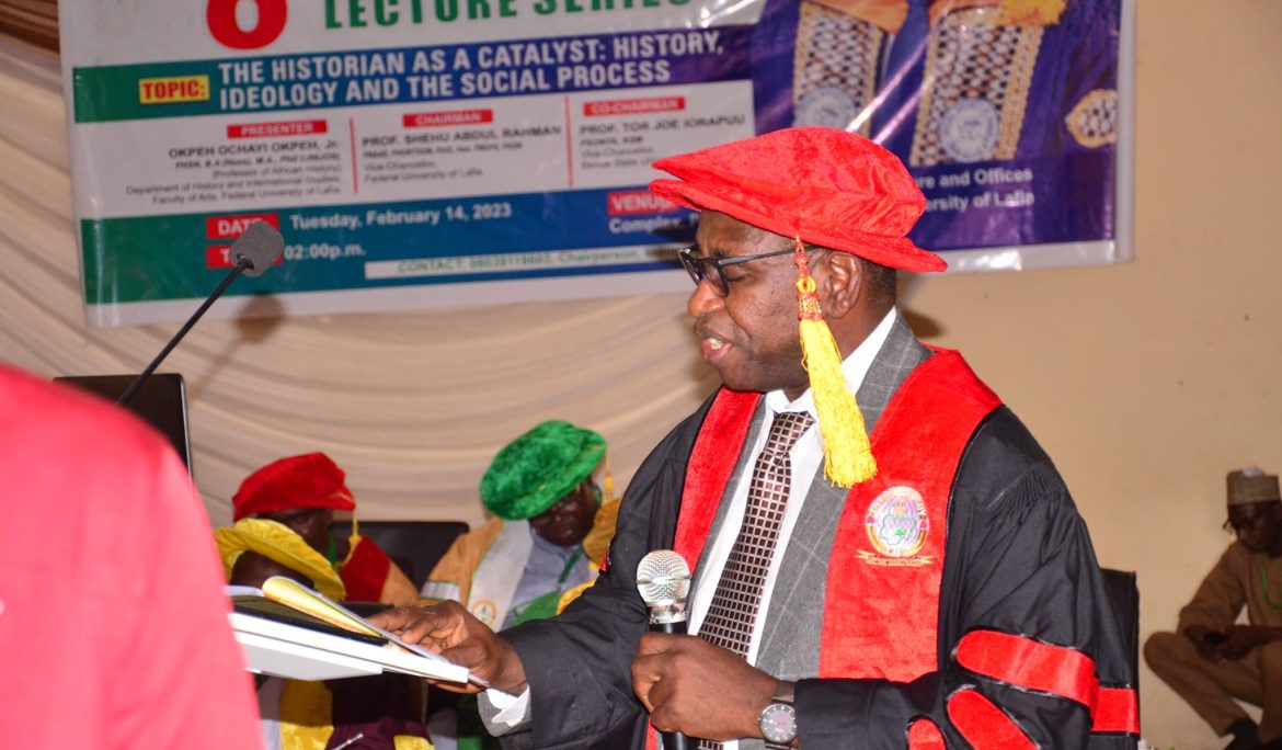 Prof. Okpeh delivers 6th FULafia inaugural lecture