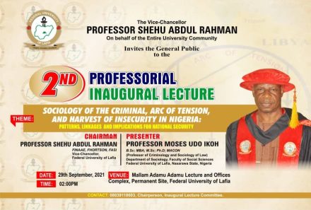 Prof. Ikoh set to deliver Inaugural Lecture