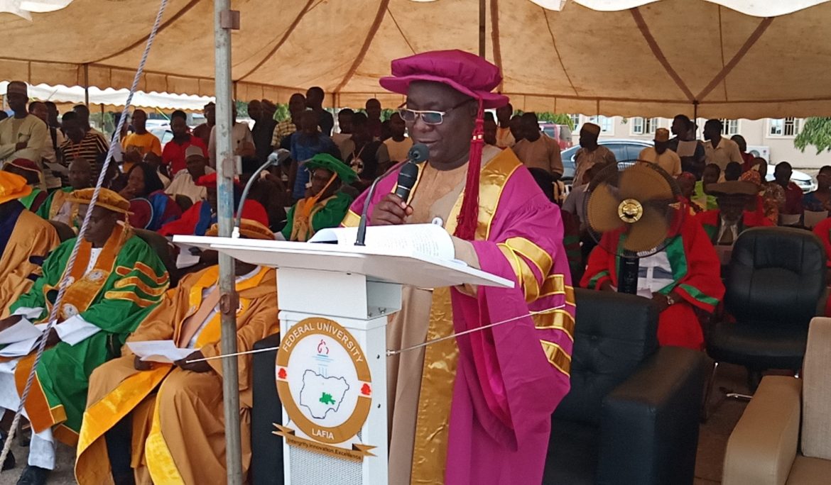 Address delivered by Professor Muhammad Sanusi Liman, Vice Chancellor, Federal University Lafia, on the Occasion of the 8th Matriculation Ceremony, 2nd April, 2019