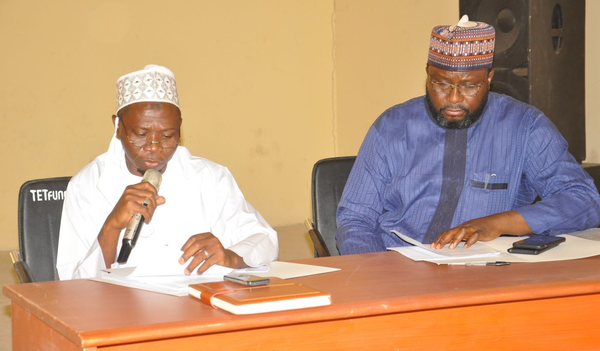 Vice-Chancellor Abdul Rahman outlines plan to Congregation for FULafia devt.