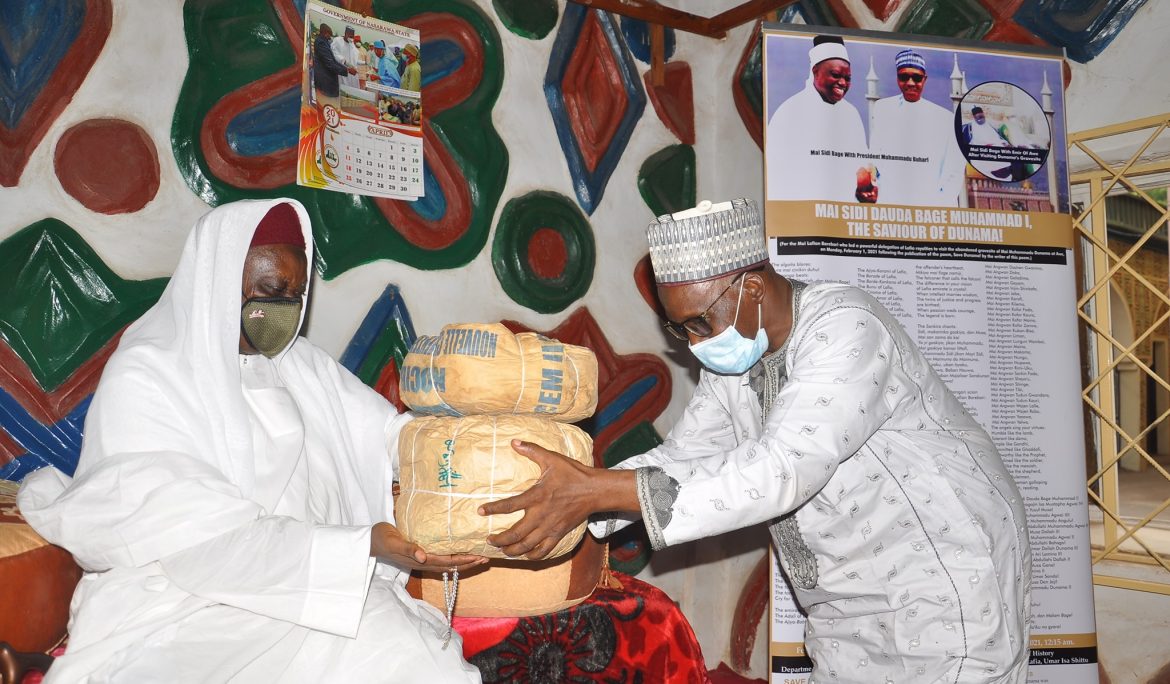 I’ve never been so flattered, Lafia emir tells Al-Bishak