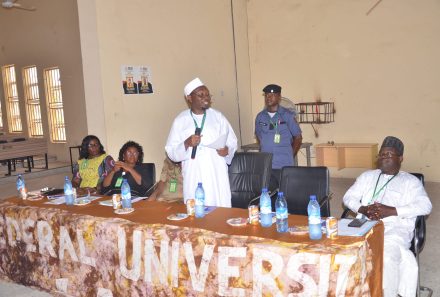 FULafia trains heads of departments, examination officers on acceptable academic standards for lectures, examinations