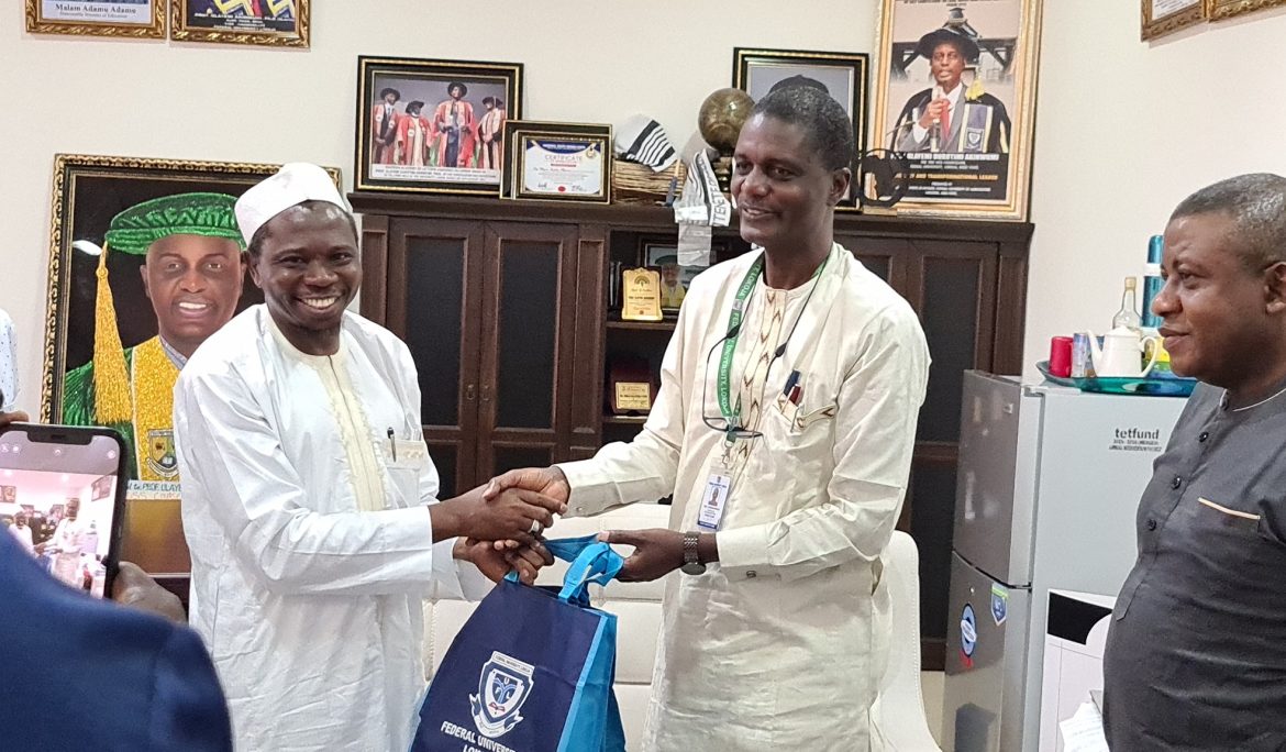 Let’s work together to better our universities, Prof. Abdul Rahman tells FU Lokoja counterpart