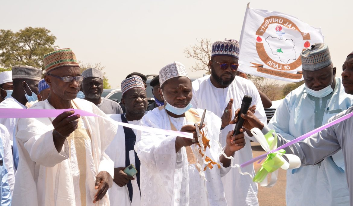 As Abdul Rahman clocks one year in office, he commissions projects, signs MoU with NTA and FVPMADON