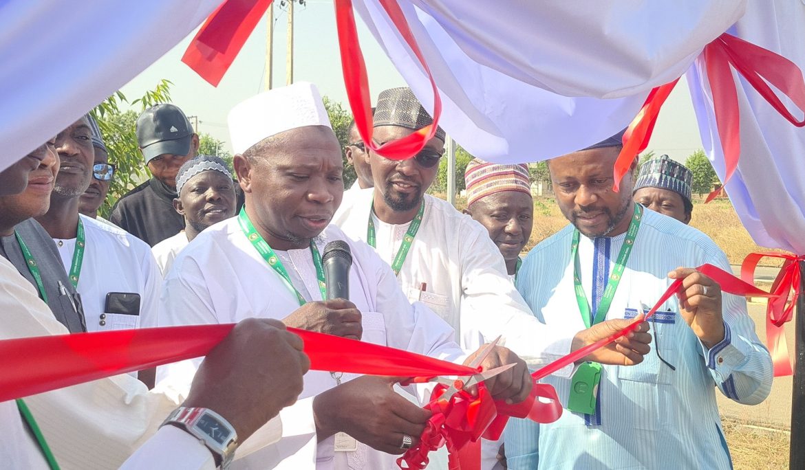 Unveiling of signpost and solar powered electricity project at the CPGDS