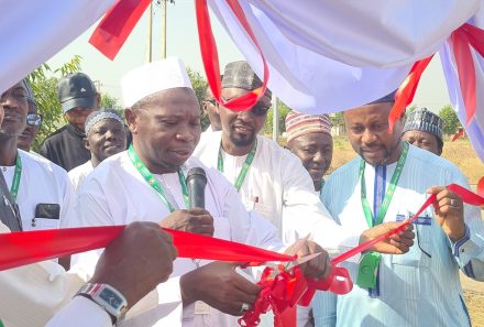 Unveiling of signpost and solar powered electricity project at the CPGDS