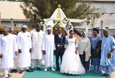 FULafia V-C, Abdul Rahman, rejoices with Nimmak on successful wedding