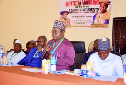 Orientation Exercise for students of the College of Medicine, FULafia