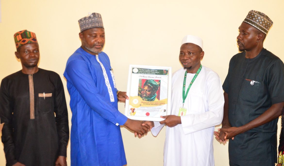 NYAN confers Jarman Matasan Arewa title on FULafia V-C