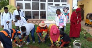 FULAFIA Great Green Campus Initiative Kicks Off Tree and Flower Planting Exercise at Permanent Site